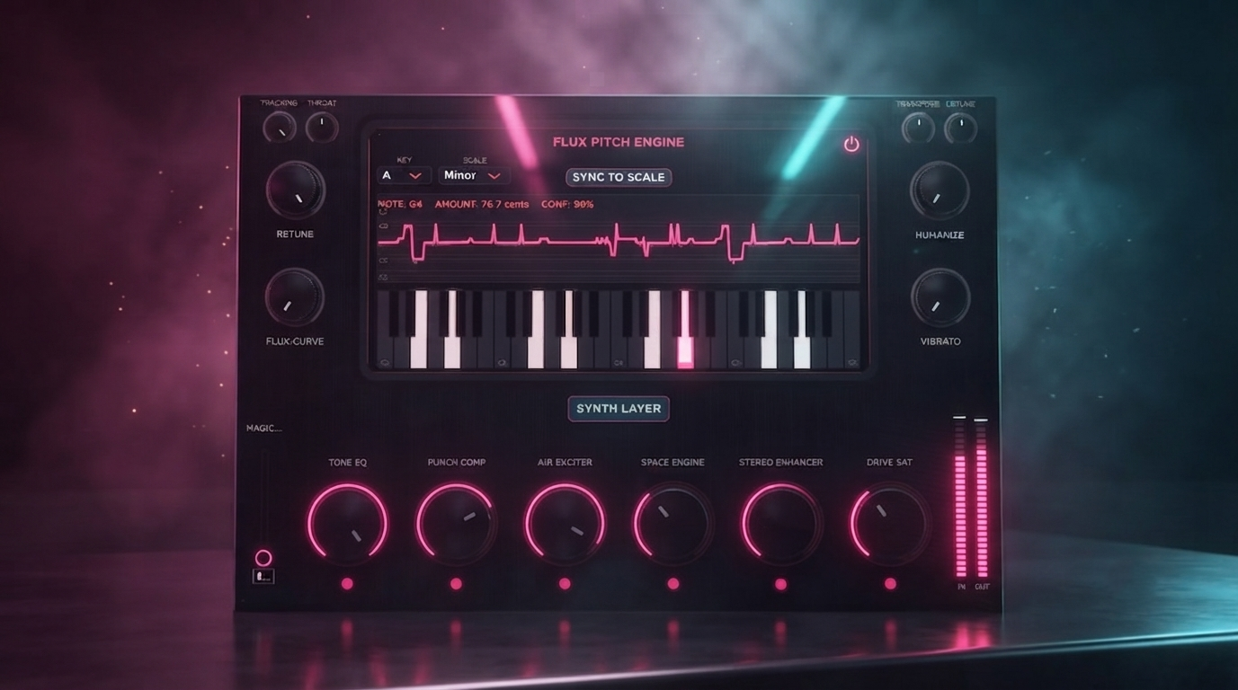 ELEMENTS Software fluxpro autotune module UI