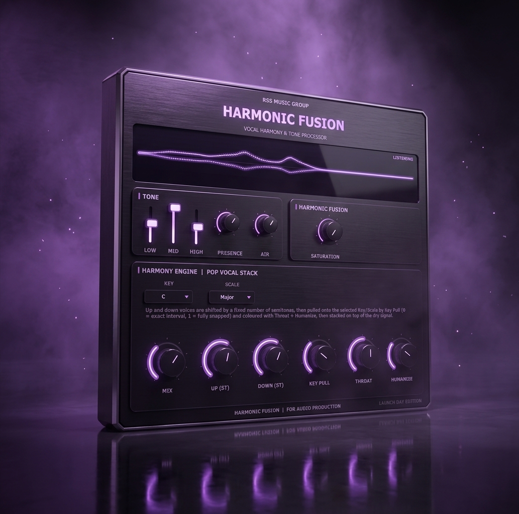 Harmonic Fusion plugin by JK ELEMENTS owned by jaxkiller